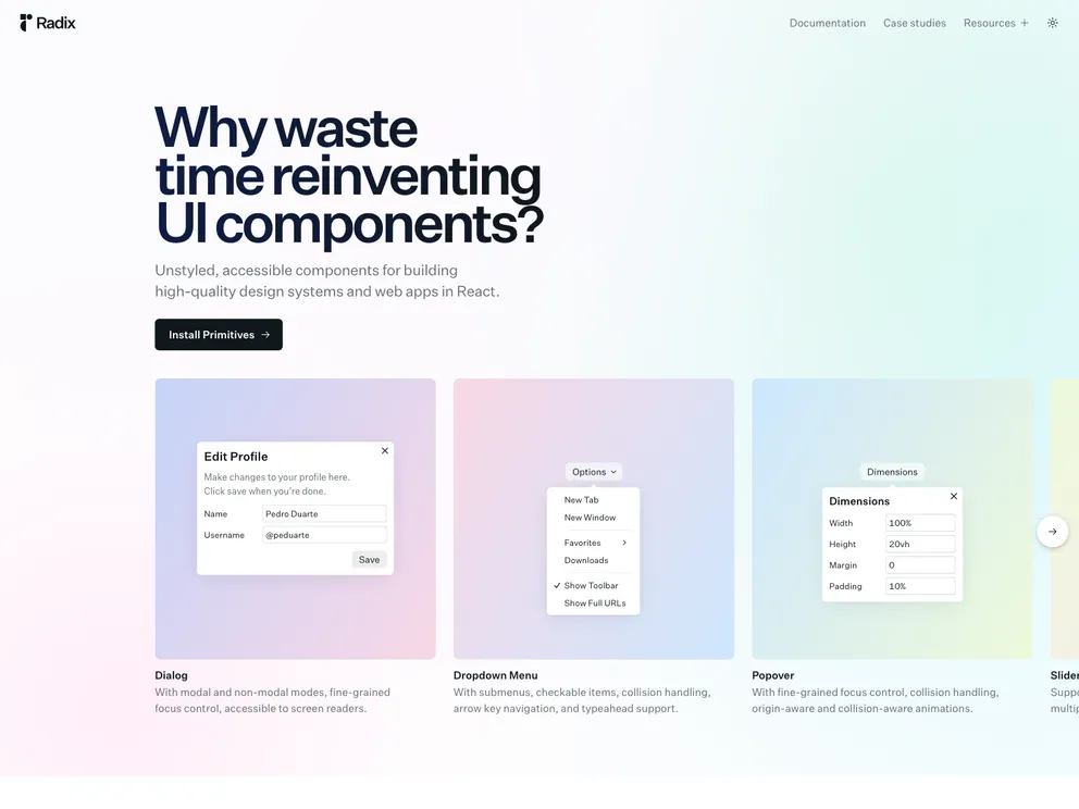 Radix UI